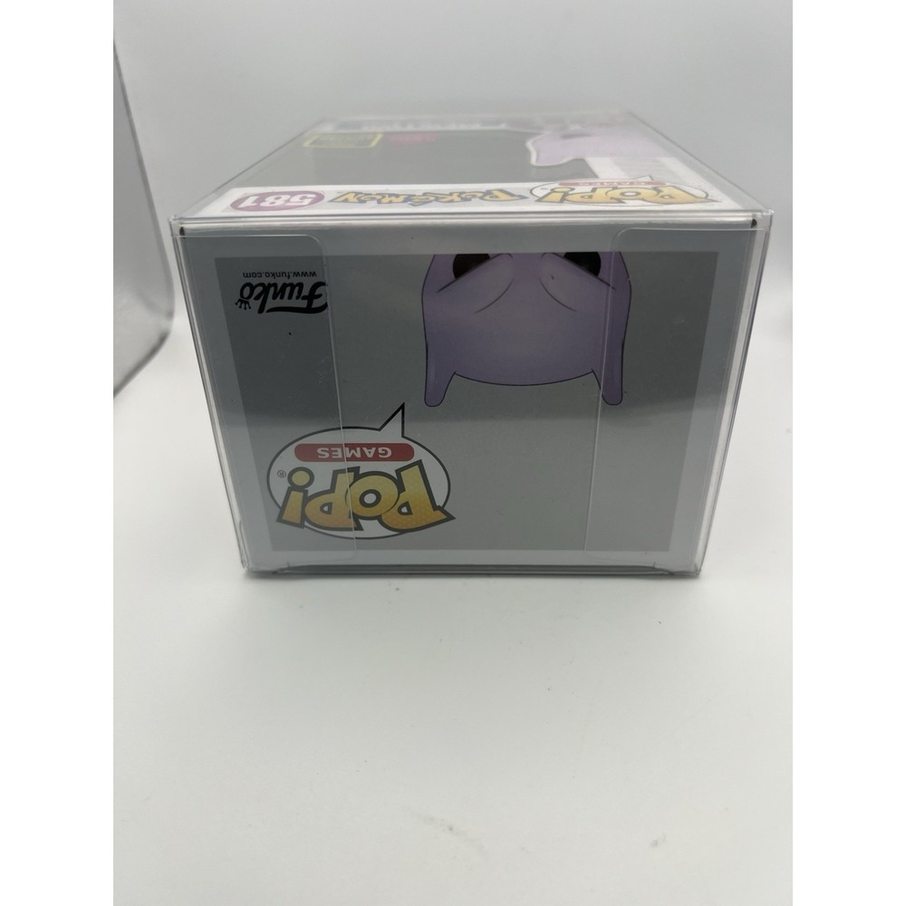 Funko POP! Pokemon: Mewtwo #581 Flocked 2020 Summer Convention Exclusive New - Picture 6 of 10